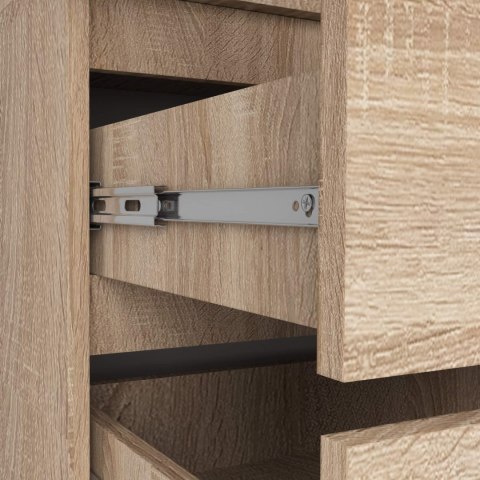 SZAFA Z NADSTAWKĄ S90 2D 2SZ CLP PK DĄB SONOMA