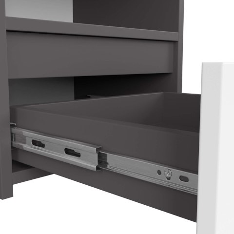 KOMODA CL1 PK GRAFIT SZARY / BIAŁA