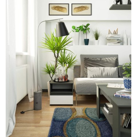 KOMODA CL1 PK GRAFIT SZARY / BIAŁA