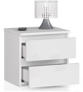 KOMODA CL2 2SZ CLP BIAŁY POŁYSK