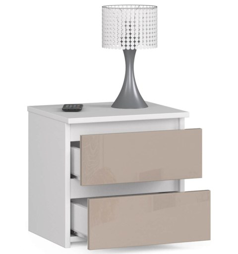 KOMODA CL2 2SZ CLP CAPUCCINO POŁYSK