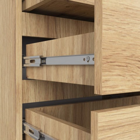 KOMODA CL3 3SZ CLP PK DĄB ARTISAN