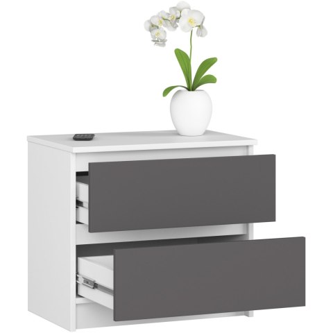 KOMODA K60 2SZ CLP PK BIAŁY / SZARY