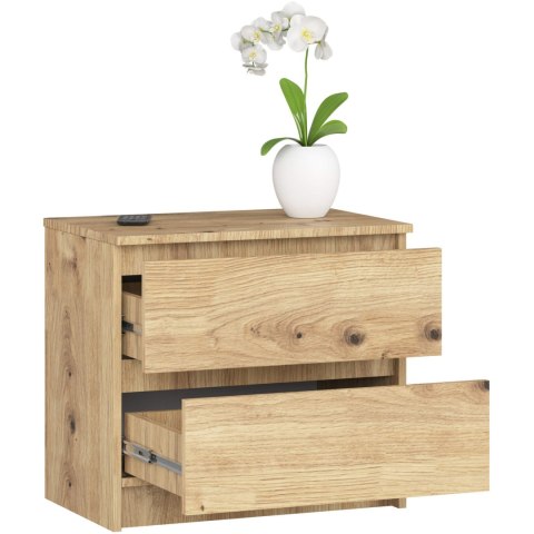 KOMODA K60 2SZ CLP PK DĄB ARTISAN