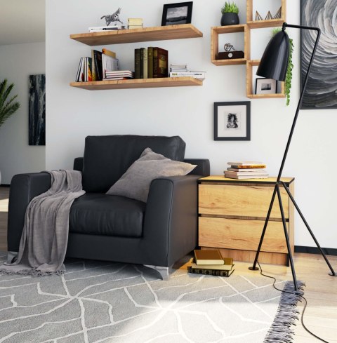 KOMODA K60 2SZ CLP PK DĄB CRAFT