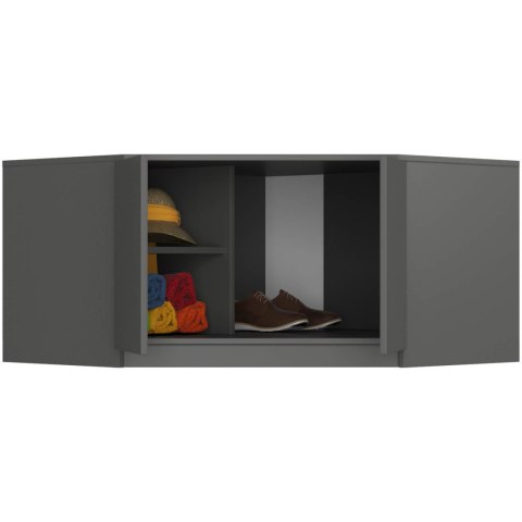 NADSTAWKA DO SZAFY S100 GRAFIT SZARY