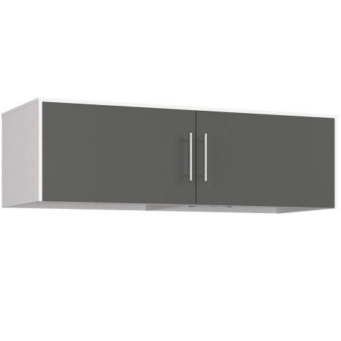 NADSTAWKA DO SZAFY S150 BIAŁA / SZARA