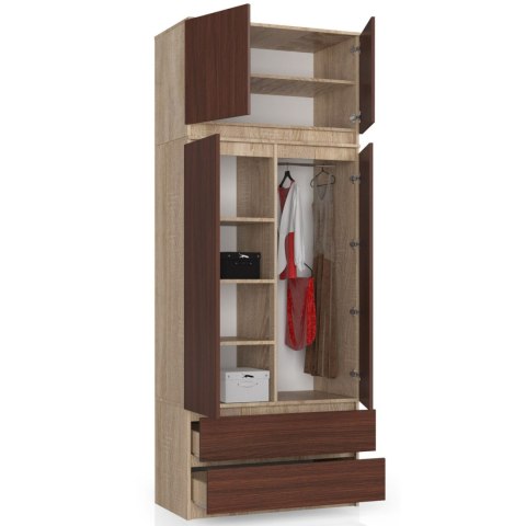 NADSTAWKA DO SZAFY S90 2D 2SZ CLP SONOMA / VENGE