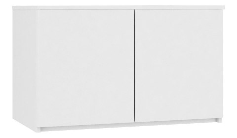 NADSTAWKA NA SZAFĘ S 90 cm BIAŁA 2 DRZWI