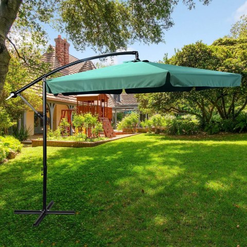 PARASOL OGRODOWY CYNIA CIEMNOZIELONY