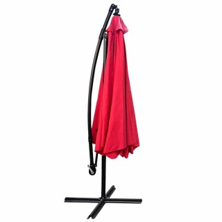 PARASOL OGRODOWY CYNIA CZERWONY
