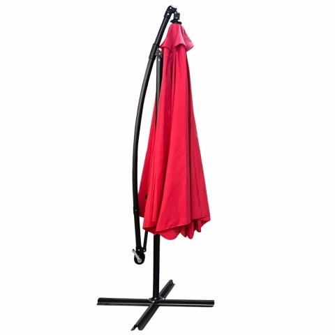 PARASOL OGRODOWY CYNIA CZERWONY