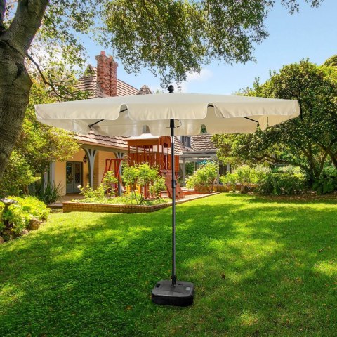 PARASOL OGRODOWY FLOKS BEŻOWY