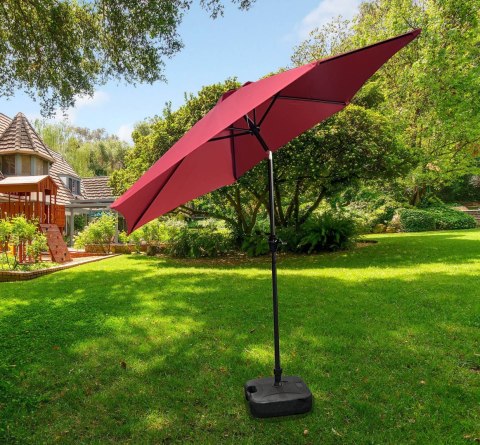 PARASOL OGRODOWY ORIENT CZERWONY