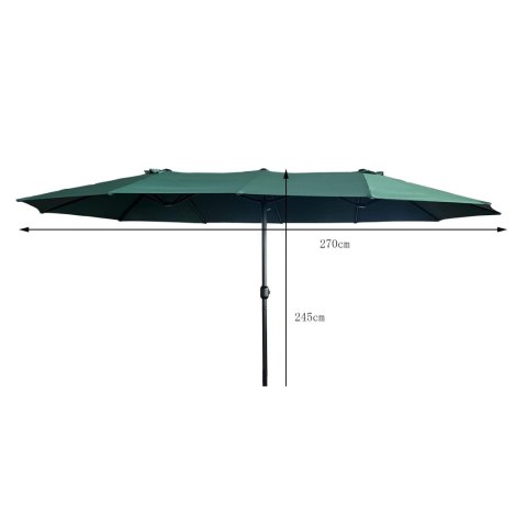 PARASOL OGRODOWY TILIA CIEMNOZIELONY