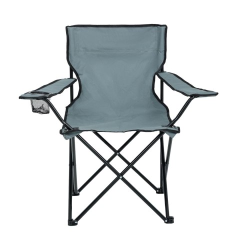 Krzesło turystyczne ANTER składane Szare