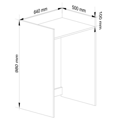 OSKRZYNIA PRALKI FIN CZARNA