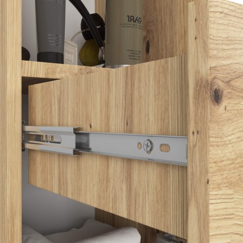 REGAŁ ŁAZIENKA FIN SŁUPEK 30 2D 1SZ 1W 140cm PK ARTISAN