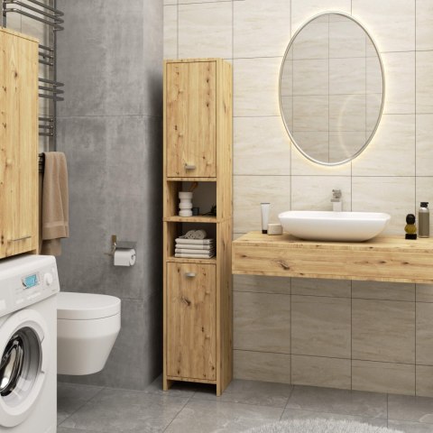 REGAŁ ŁAZIENKOWY BETI 2D 2W DĄB ARTISAN