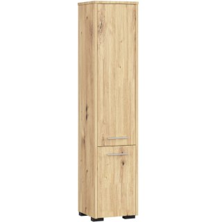 SŁUPEK REGAŁ ŁAZIENKOWY FIN 2 DRZWI DĄB ARTISAN