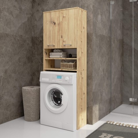 SŁUPEK REGAŁ ŁAZIENKOWY FIN NAD PRALKĘ DĄB ARTISAN