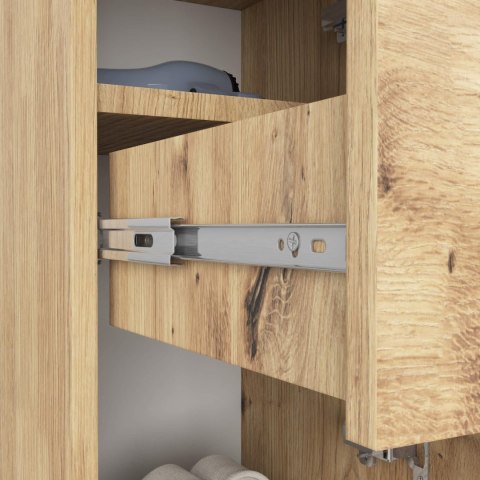 SZAFKA ŁAZIENKA FIN SŁUPEK 30 2D 1SZ 85cm PK DĄB ARTISAN