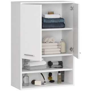 SZAFKA WISZĄCA FIN H934 W64 2D 1P BIAŁA