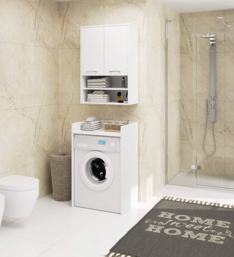 SZAFKA WISZĄCA FIN H934 W64 2D 1P BIAŁA