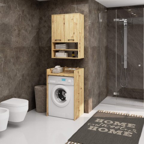 SZAFKA WISZĄCA FIN H934 W64 2D 1P DĄB ARTISAN