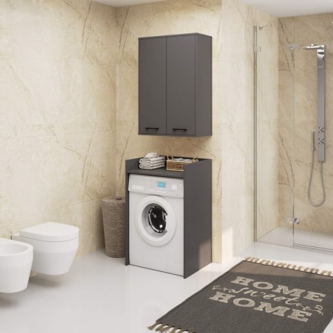 SZAFKA WISZĄCA FIN H934 W64 2D GRAFIT SZARY