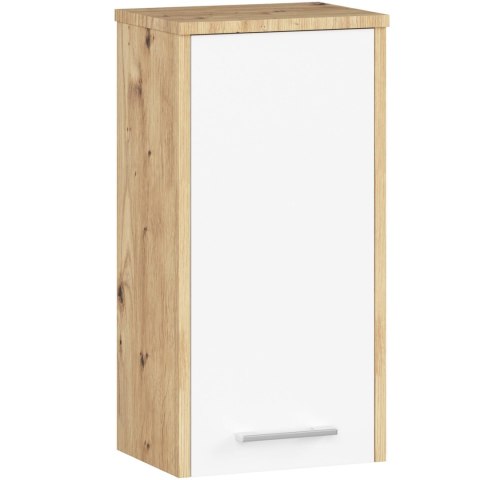 SZAFKA WISZĄCA ŁAZIENKA FIN W30 1D DĄB ARTISAN / BIAŁA