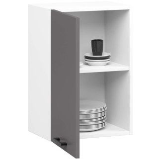 Szafka OLIWIA W40 H580 BIAŁA / GRAFIT SZARY