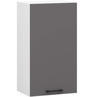 Szafka OLIWIA W40 H720 BIAŁA / GRAFIT SZARY