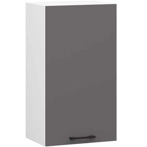 Szafka OLIWIA W40 H720 BIAŁA / GRAFIT SZARY