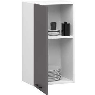 Szafka OLIWIA W40 H720 BIAŁA / GRAFIT SZARY