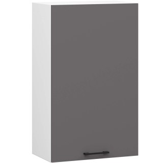 Szafka OLIWIA W50 H720 BIAŁA / GRAFIT SZARY