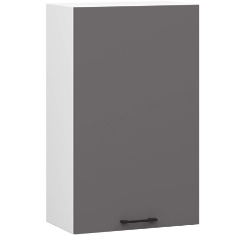 Szafka OLIWIA W50 H720 BIAŁA / GRAFIT SZARY