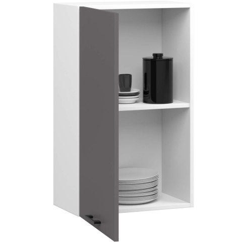 Szafka OLIWIA W50 H720 BIAŁA / GRAFIT SZARY