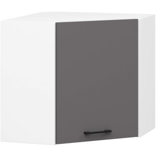 Szafka OLIWIA W60/60N H580 BIAŁA / GRAFIT SZARY