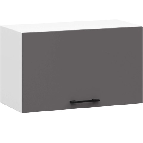 Szafka OLIWIA W60OK BIAŁA / GRAFIT SZARY