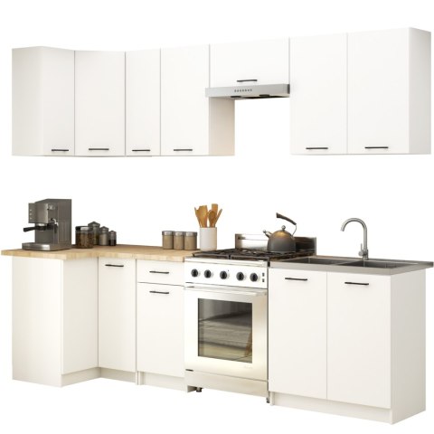 WISZĄCA SZAFKA KUCHENNA NAROŻNA OLIWIA W 60/60cm H720 BIAŁA