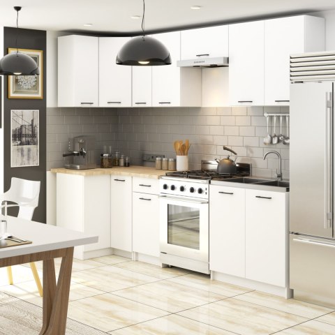 WISZĄCA SZAFKA KUCHENNA NAROŻNA OLIWIA W 60/60cm H720 BIAŁA