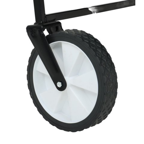 Wózek turystyczny transportowy TYRS składany 145L Czarny