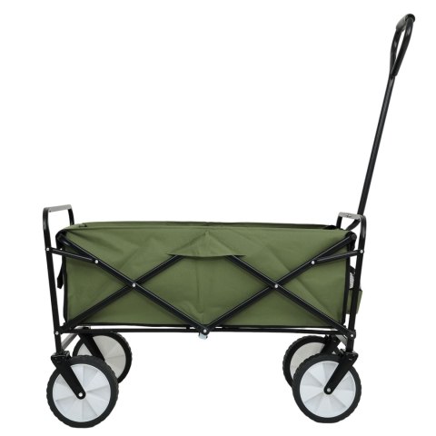 Wózek turystyczny transportowy TYRS składany 145L Zielony