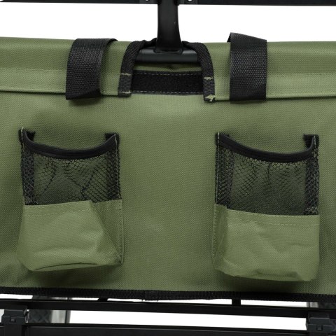 Wózek turystyczny transportowy TYRS składany 145L Zielony