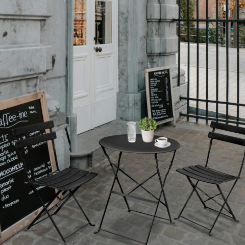 ZESTAW MEBLI BALKONOWYCH ORION CZARNY