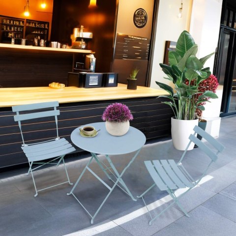 ZESTAW MEBLI BALKONOWYCH ORION NIEBIESKI