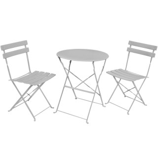 ZESTAW MEBLI BALKONOWYCH ORION SZARY