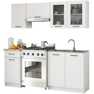 Zestaw szafek kuchennych z witryną OLIWIA 1.8m