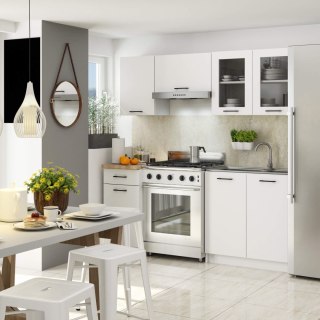 Zestaw szafek kuchennych z witryną OLIWIA 1.8m